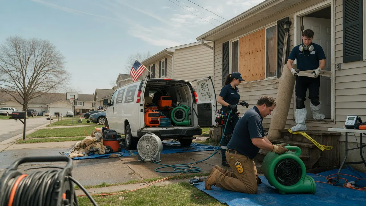 Water Damage Restoration in Rosebud, SD near me